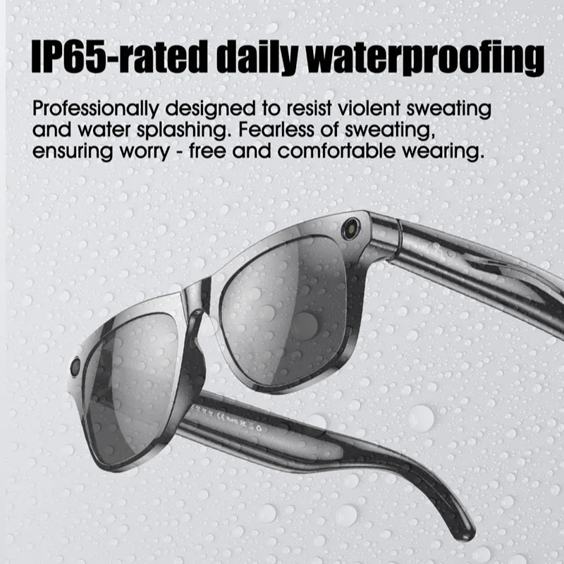 AI Smart Glasses with HD Display & Translation