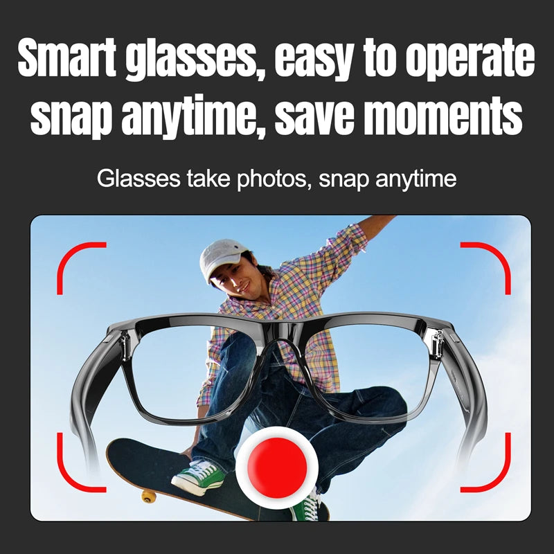 AI Smart Glasses with HD Display & Translation